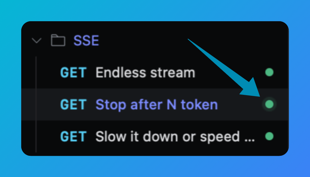 In-flight rows pulse a live indicator